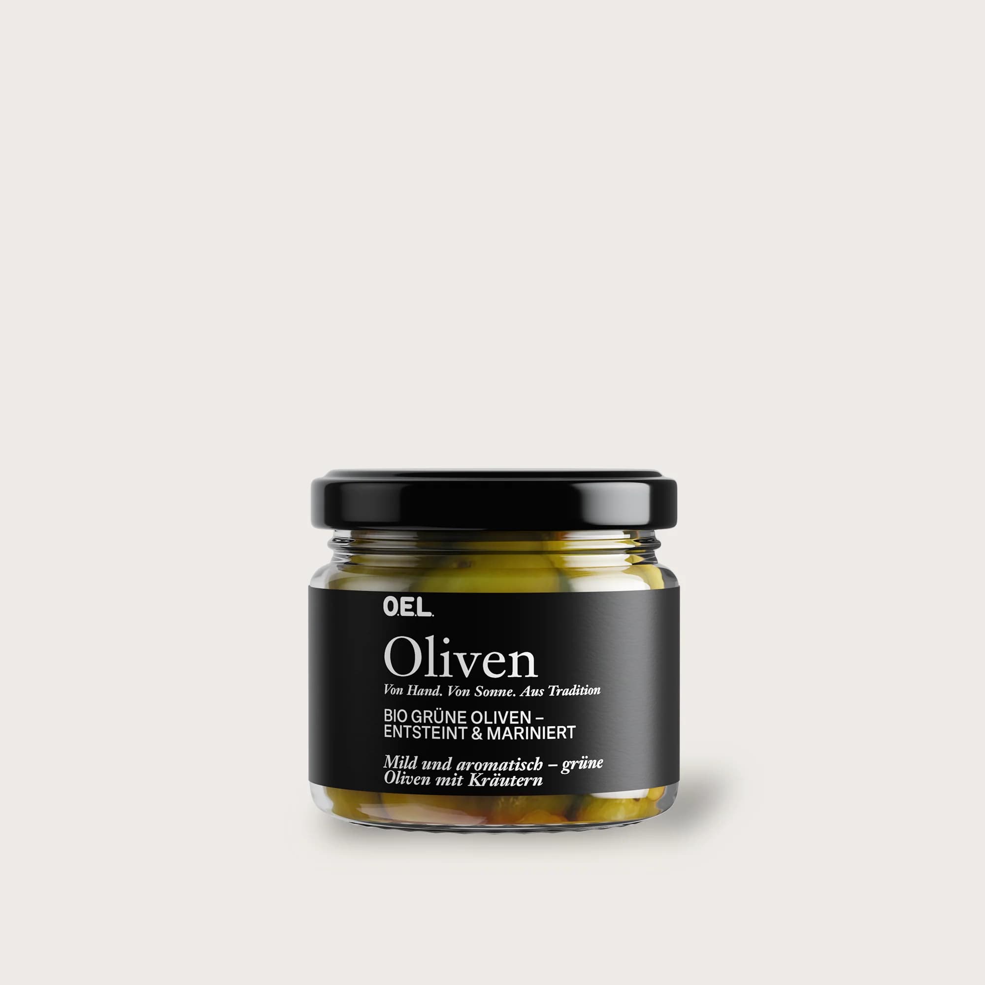 OEL - Oliven Grün – Bio-Chalkidiki-Oliven 170g