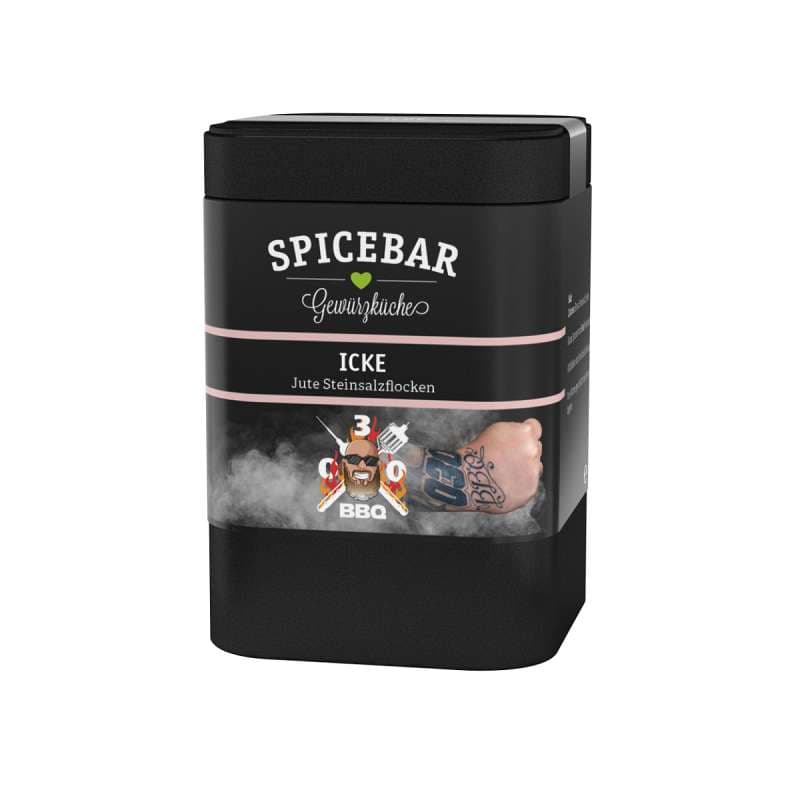 Spicebar 030BBQ-Icke, rosa Steinsalz-Flocken, 110g