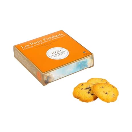 1670 Marquise de Sablé - Les Petits Fondants á l´orange et aux gouttes de chocolat noir, 80g
