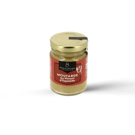 Baron & Chassaing - Moutarde au Piment d´Espelette, 100g