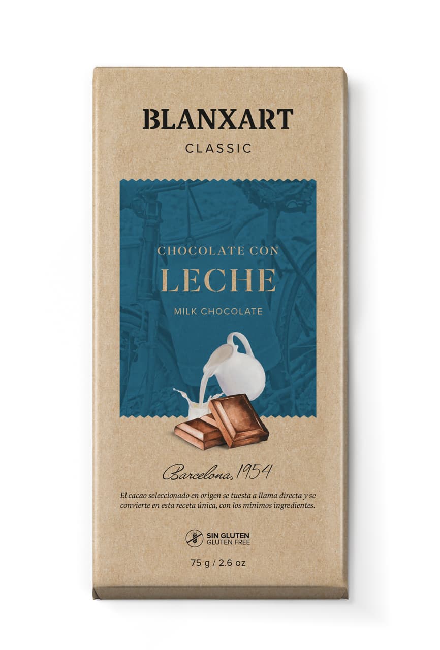 Blanxart - Chocolate con leche, 75g