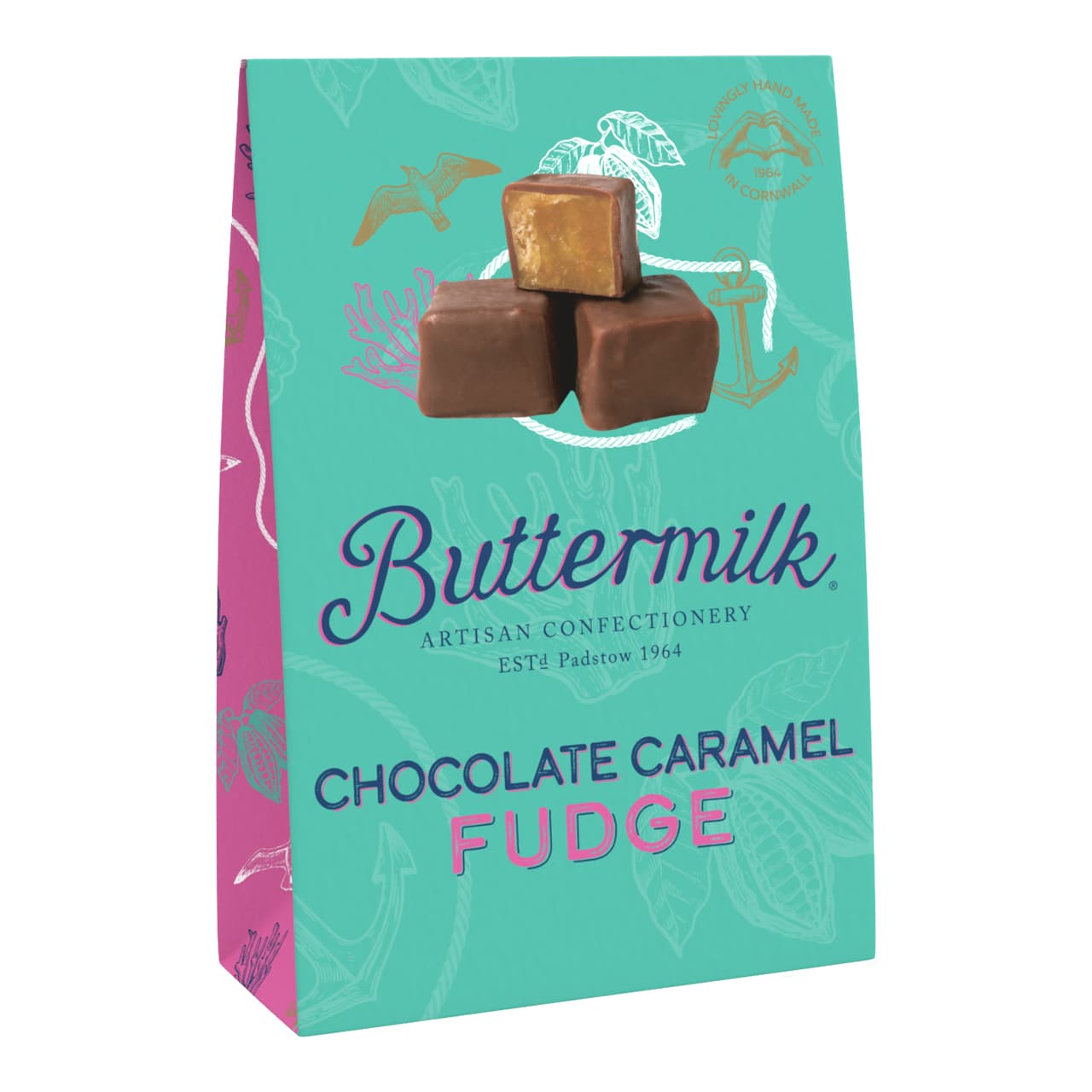 Buttermilk Chocolate Caramel Fudge, 150g von Artisan Confectionery