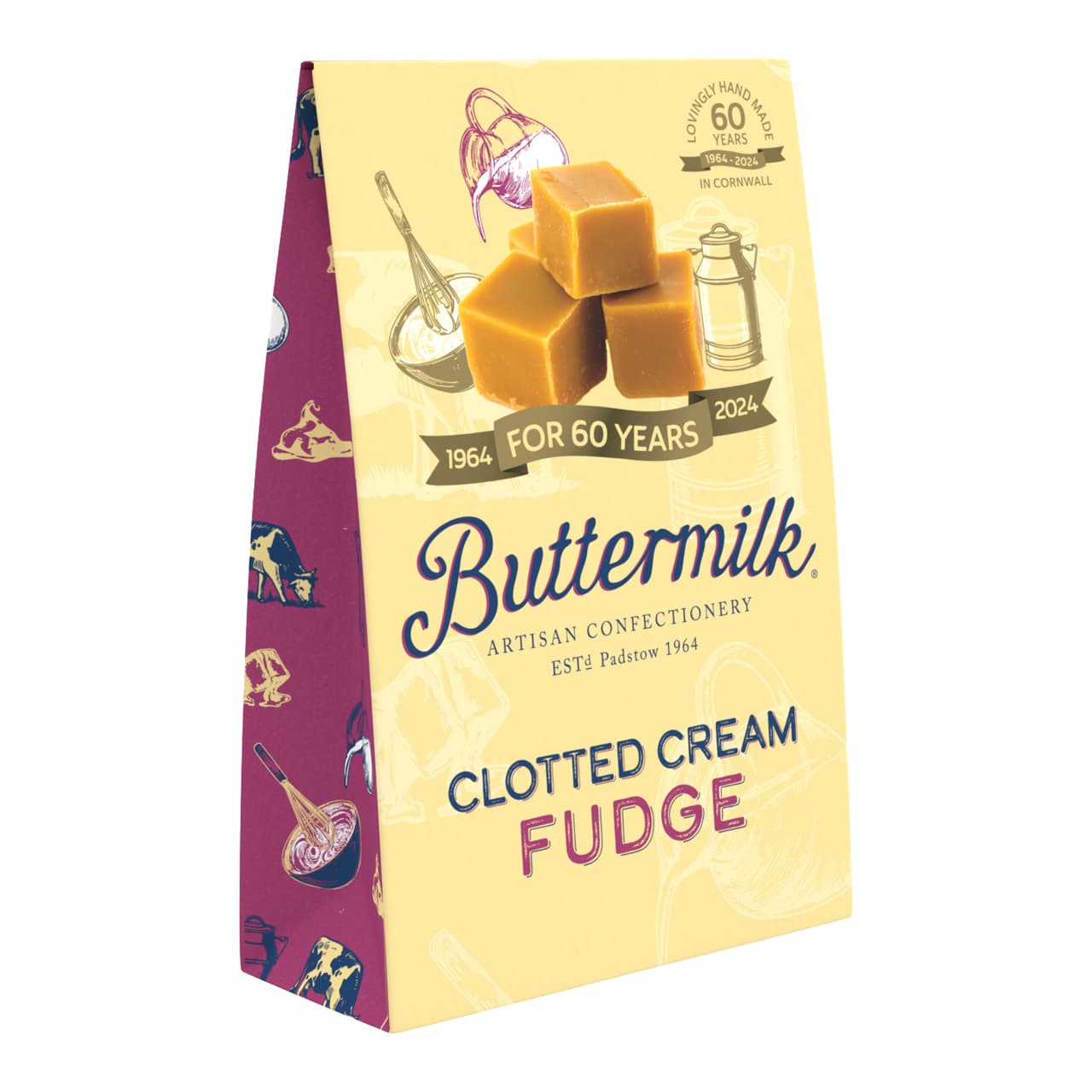 Buttermilk Clotted Cream Fudge, 150g von Artisan Confectionery