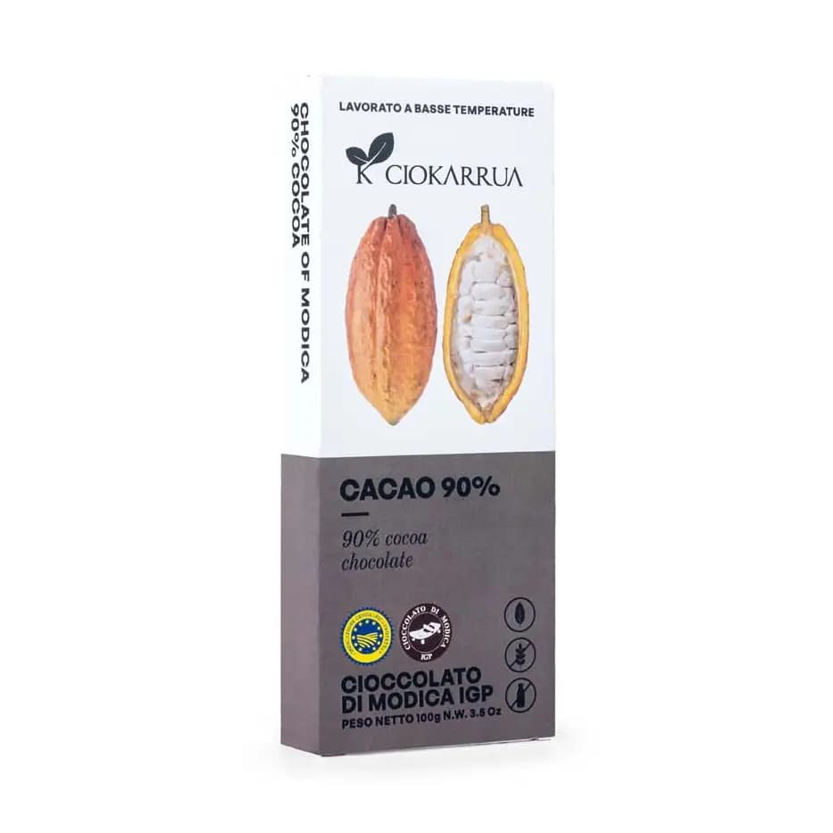 Ciokarrua - Modica-Schokolade Cacao 90% IGP