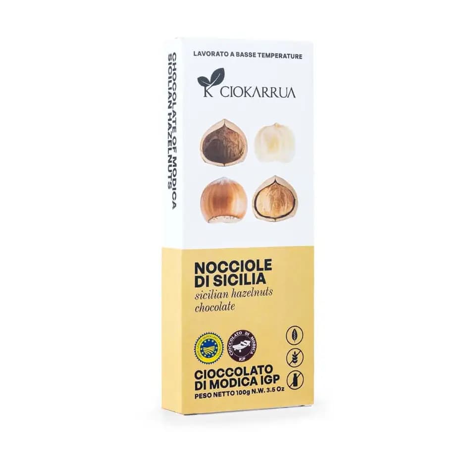 Ciokarrua - Modica-Schokolade Sizilianische Haselnuss