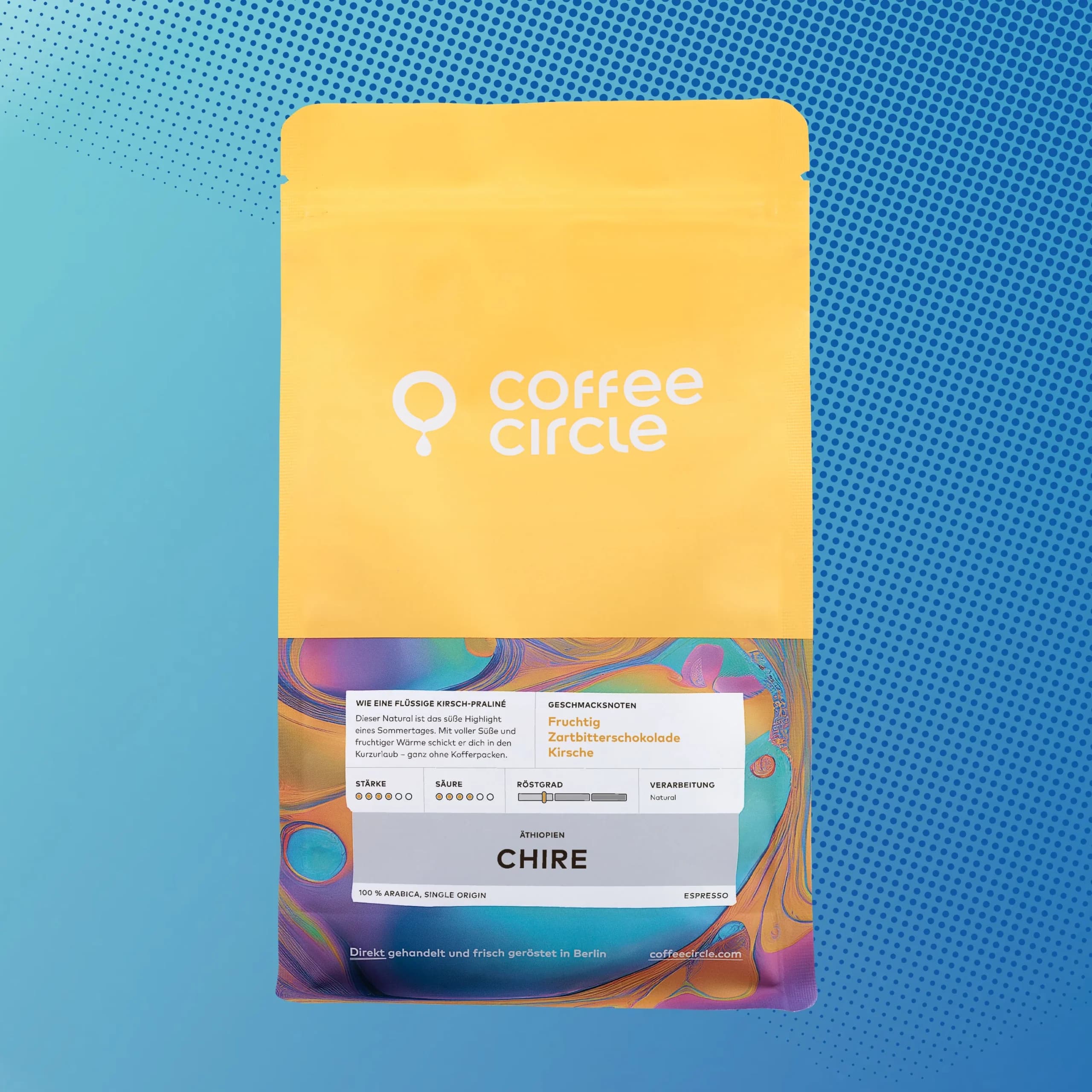 Coffeecircle - Espresso Chire, 250g ganze Bohne