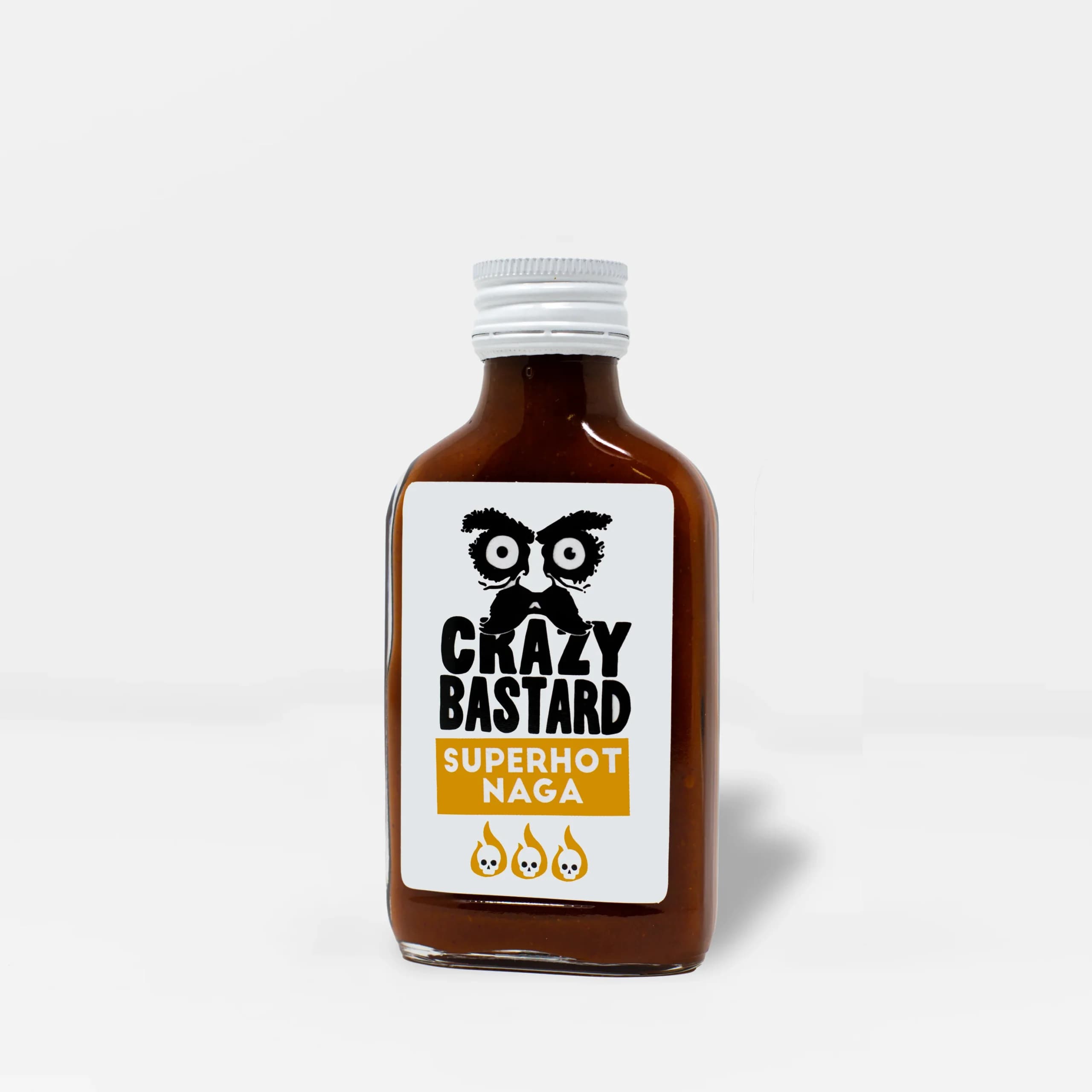 Crazy Bastard Hot Sauce - Superhot Naga, 100ml