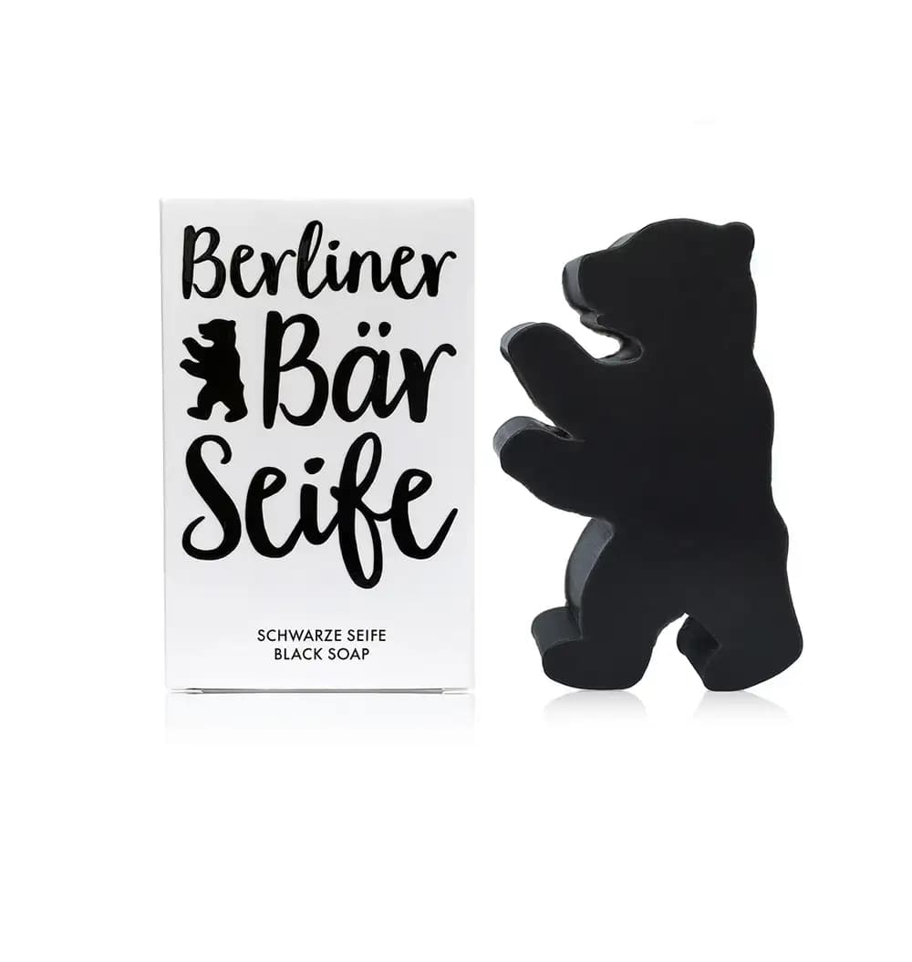 Dearsoap - Berliner Bär Seife, schwarz
