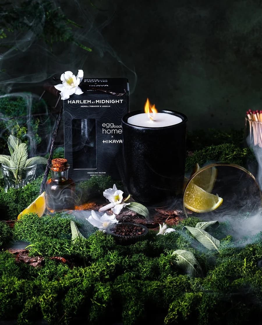 Egg back home - Kerze Harlem at Midnight – Neroli, Tabak & Vanille 50h