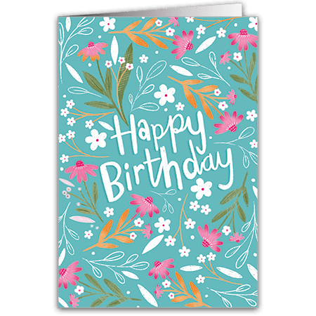 Klappkarte - Happy Birthday