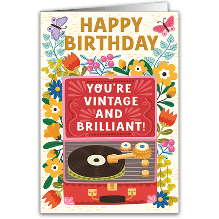 Klappkarte - You're Vintage