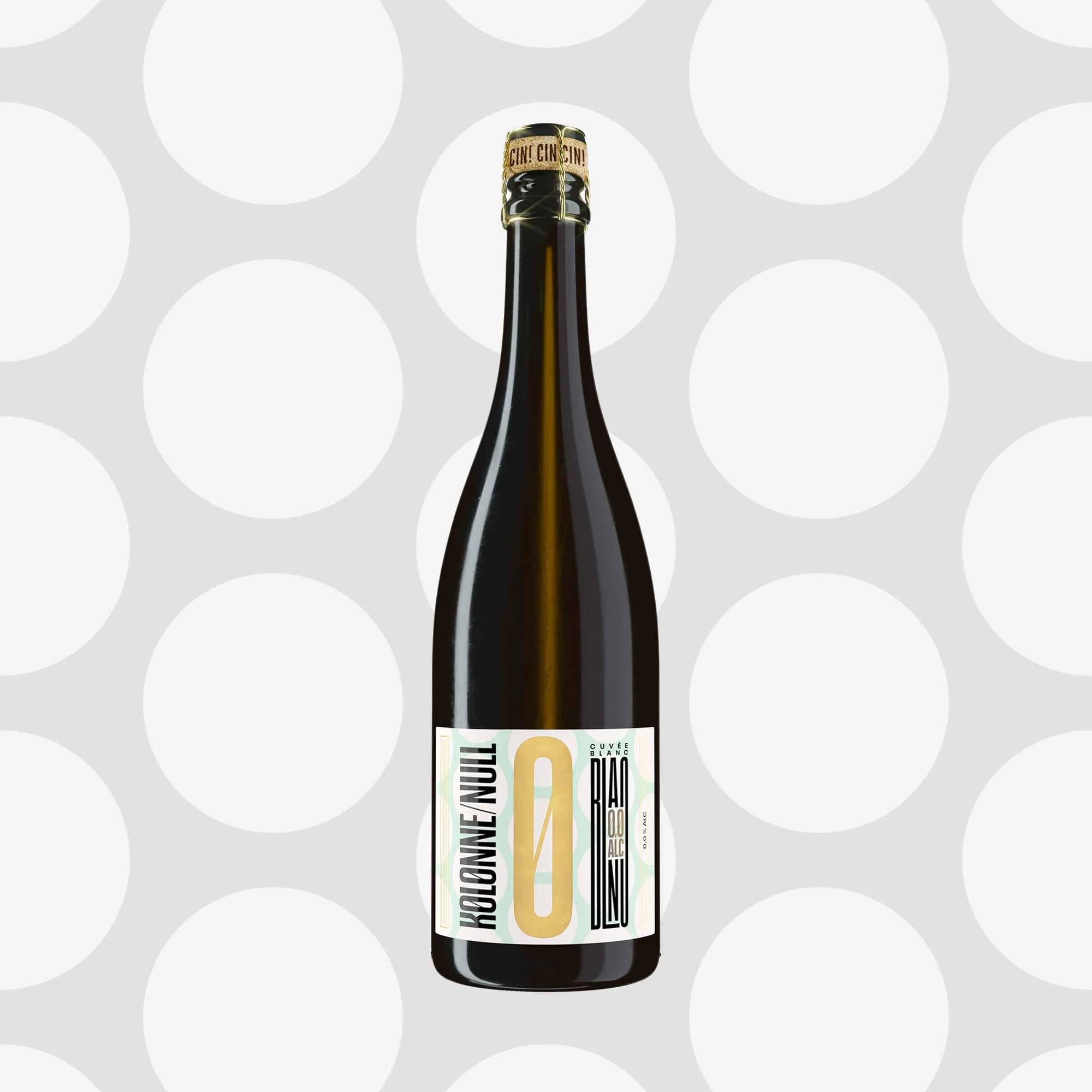 Kolonne Null - alkoholfreier Cuvée Blanc Prickelnd, 750ml