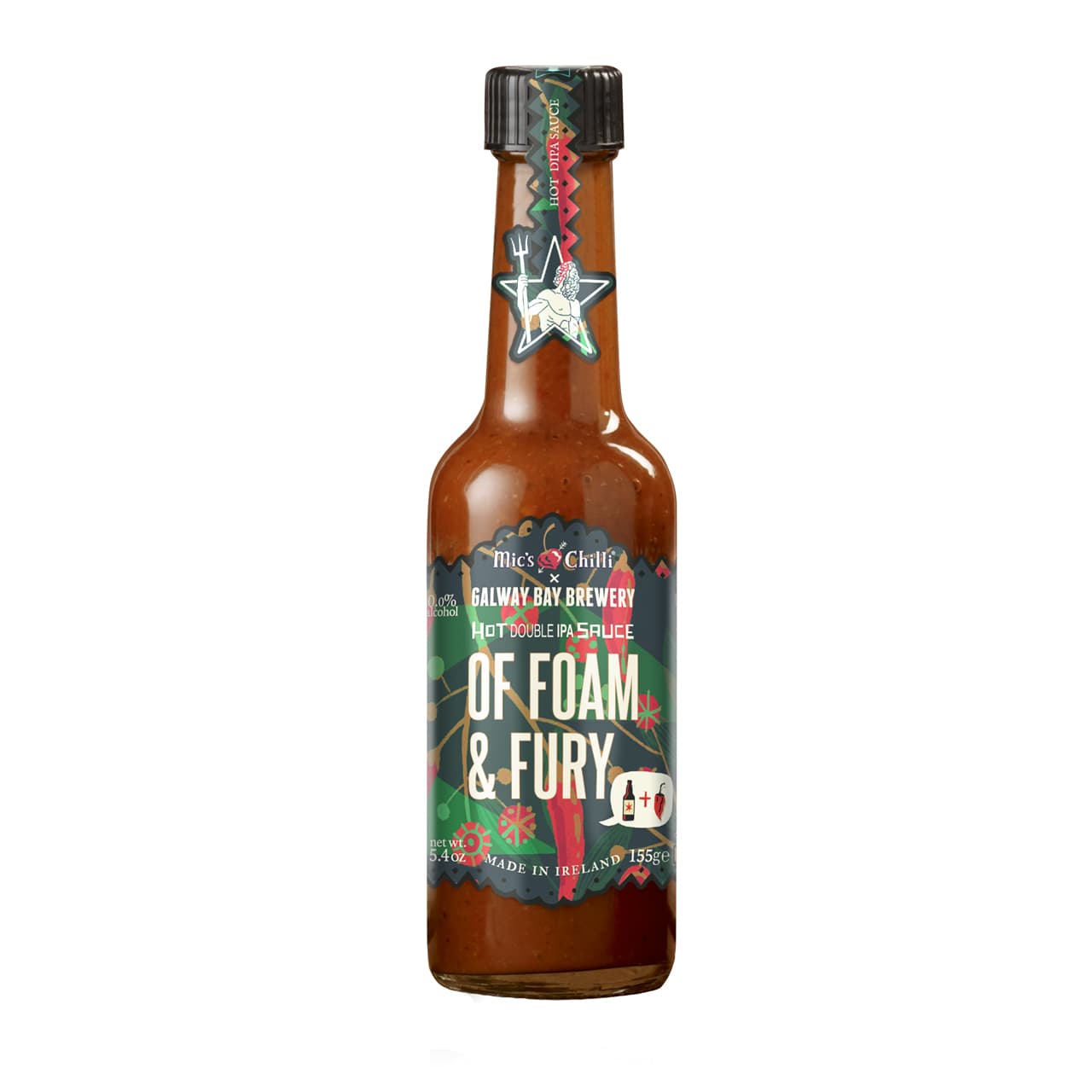 Mic´s Chili Hot Double IPA Sauce Of Foam and Fury, 155g
