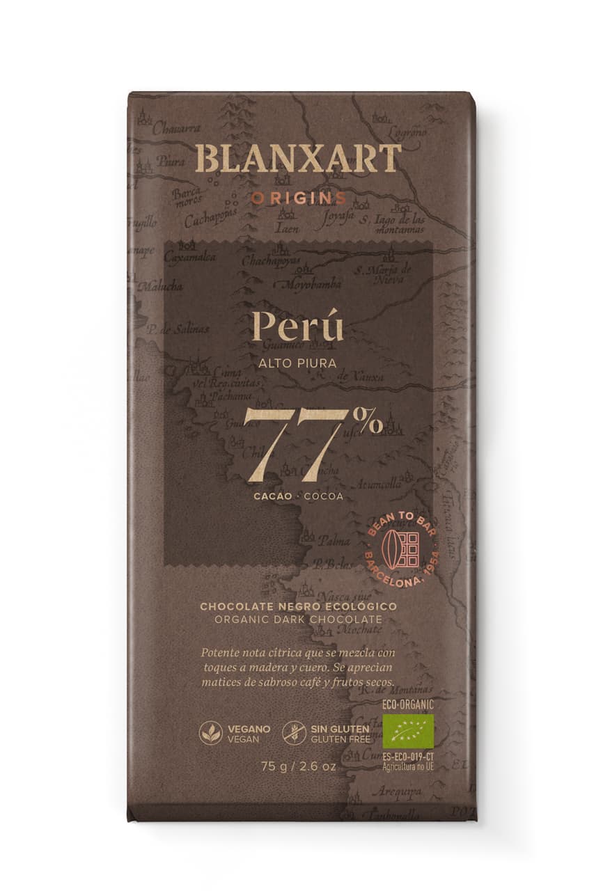 Blanxart - Perú Alto Piura 77 %, 75g