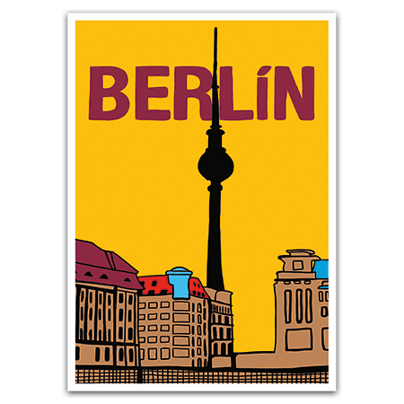 Postkarte - Berlin, Fernsehturm