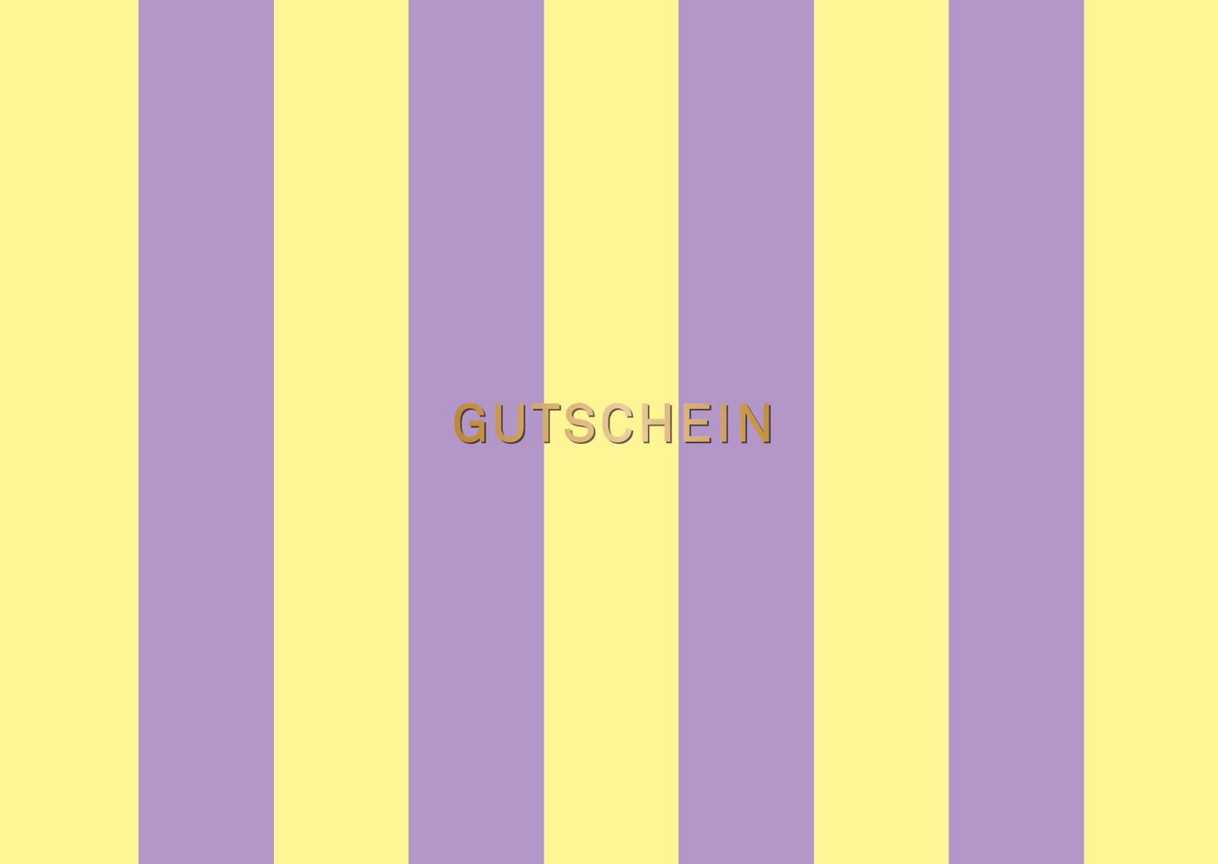 Postkarte - Designfräulein - Gutschein