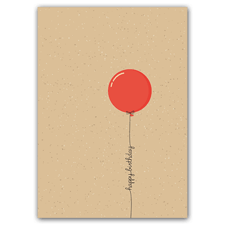 Postkarte - Happy Birthday