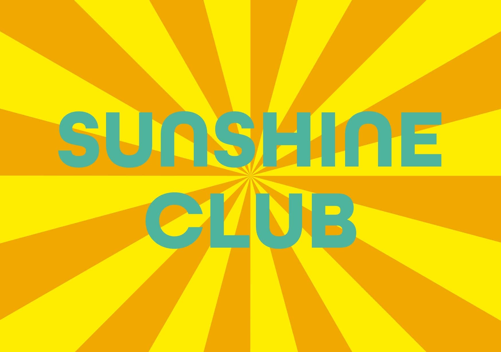 Postkarte - happy wrong - sunshine club