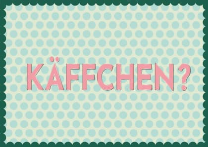 Postkarte - Toni Starck - Käffchen?
