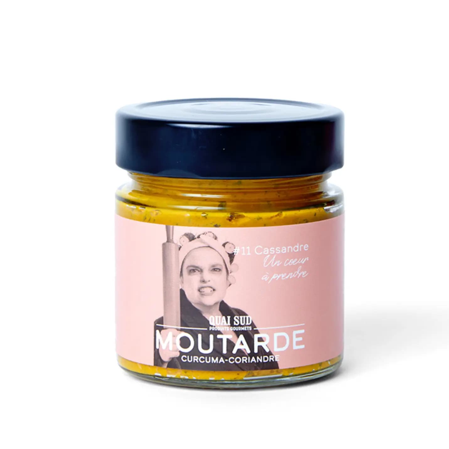 Quai Sud - Gourmet Senf mit Kurkuma & Koriander 200g