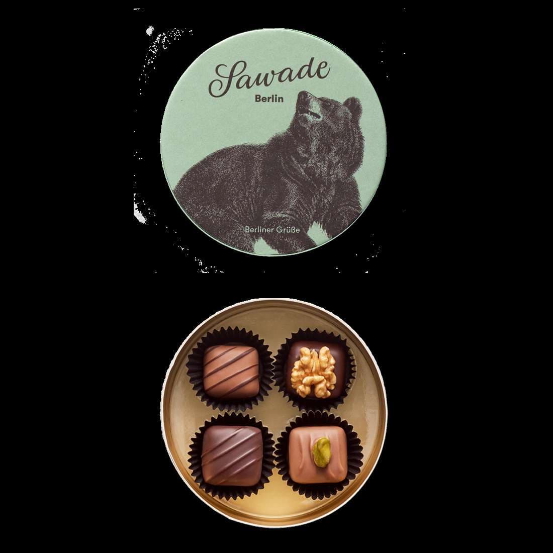 Sawade - Runddose Berliner Bär Alkoholfrei, 45g