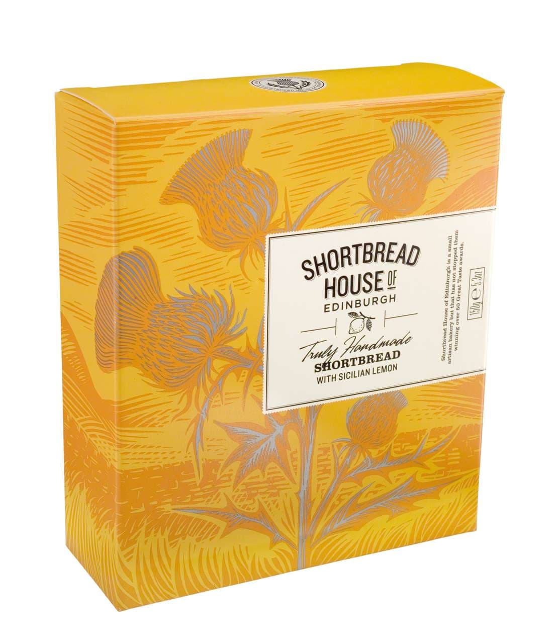 Shortbread House of Edinburgh mit mediterraner Zitrone, 150g