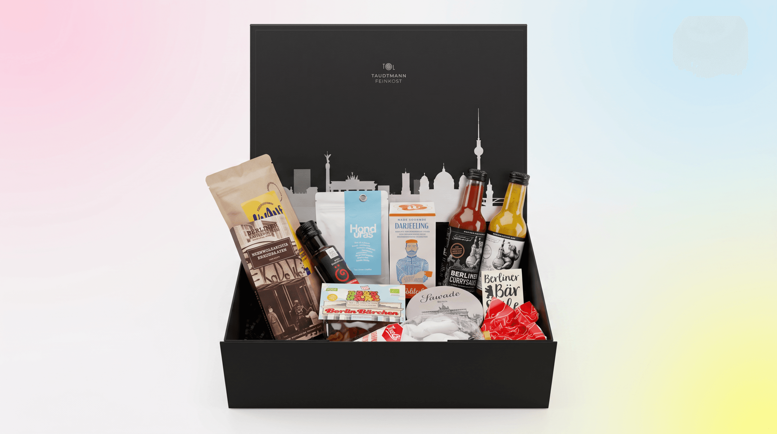 Volle Packung Hauptstadt | Geschenkbox Berlin, 12 Produkte