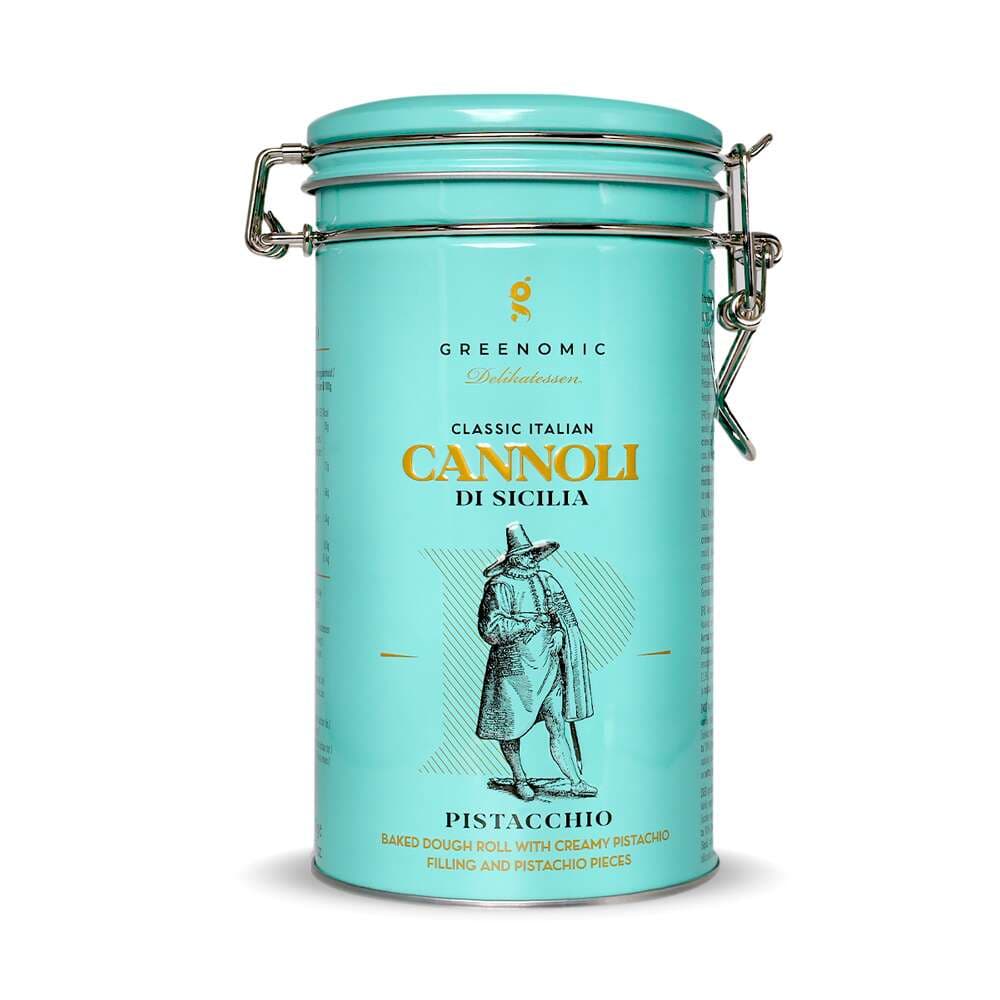 Greenomic - Cannoli di sicilia Pistazie, 200g Dose