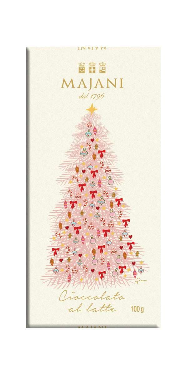 Majani Schokolade - Abete rosa Tannenbaum, 100g