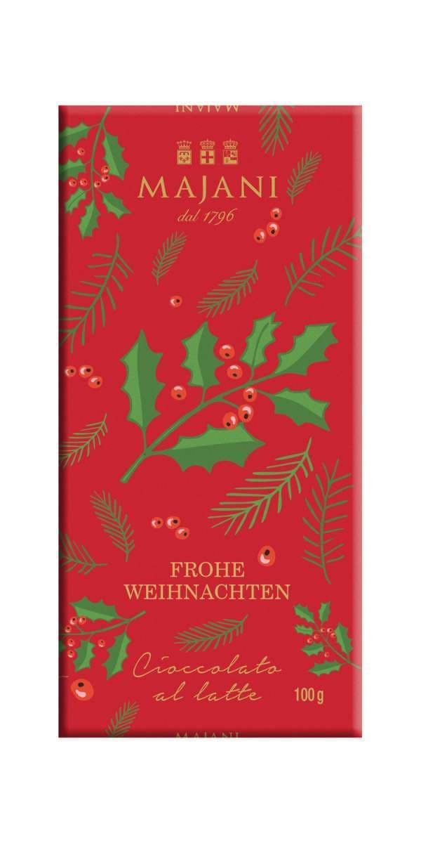 Majani Schokolade - Frohe Weihnachten, 100g