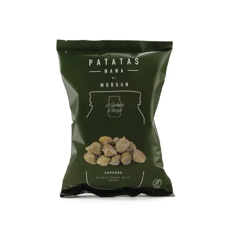 Patatas Nana - Kartoffelchips mit Kapern, 40g