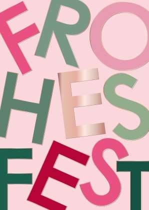 Postkarte - Toni Starck - Frohes Fest