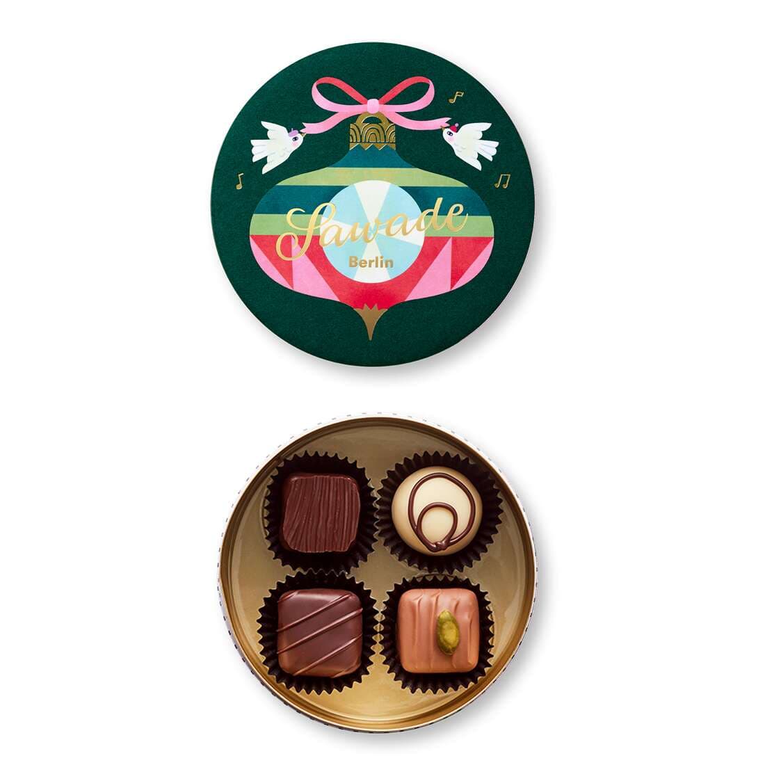 Sawade - Pralinenschachtel Schmuckstück, 45g