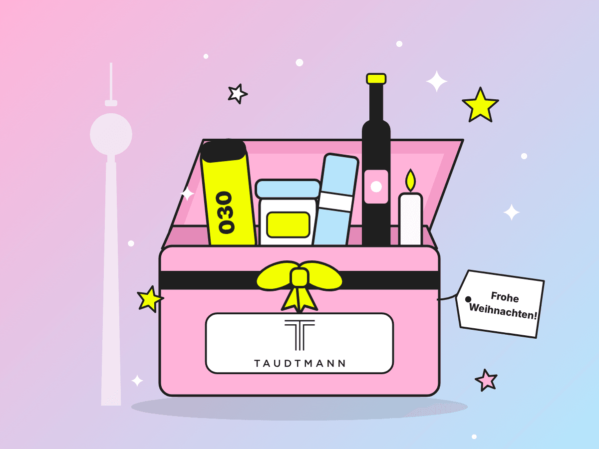 Alles, was eine gute Weihnachts-Geschenkbox braucht.