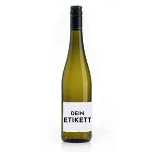 Wein mit eigenem Etikett