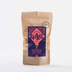 Knalle Popcorn Dunkle Schokolade Geröstete Mandel