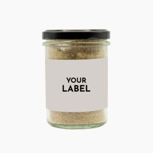 Olive sea salt with own label