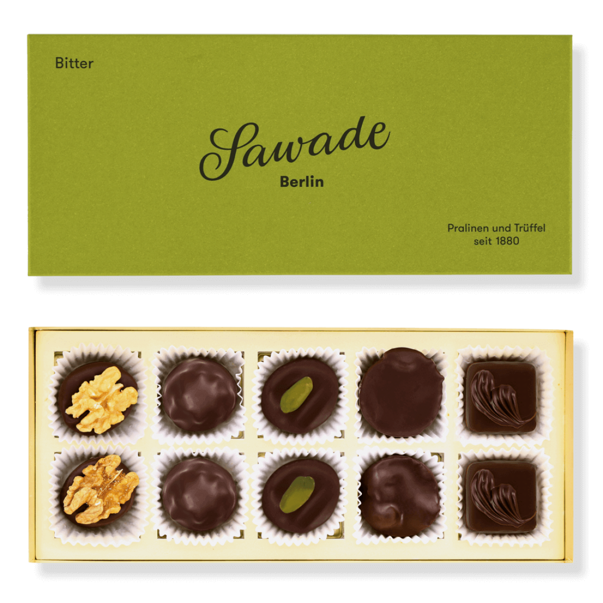 Sawade Box of Chocolates Bitter Vegan