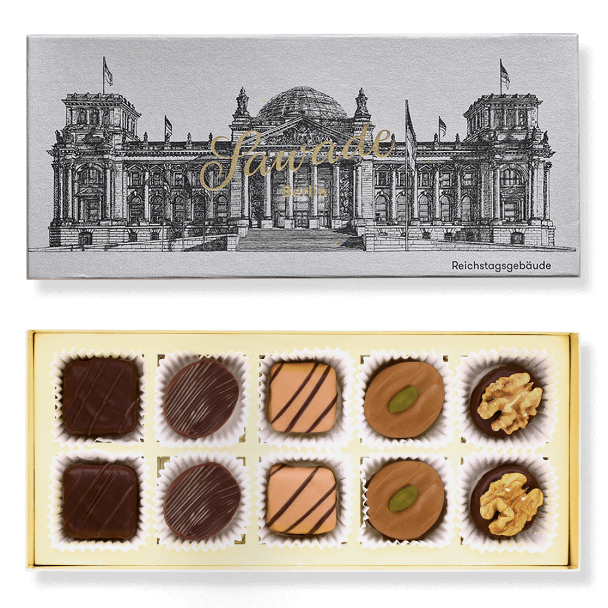 Sawade Box of chocolates Reichstag building Alcohol-free