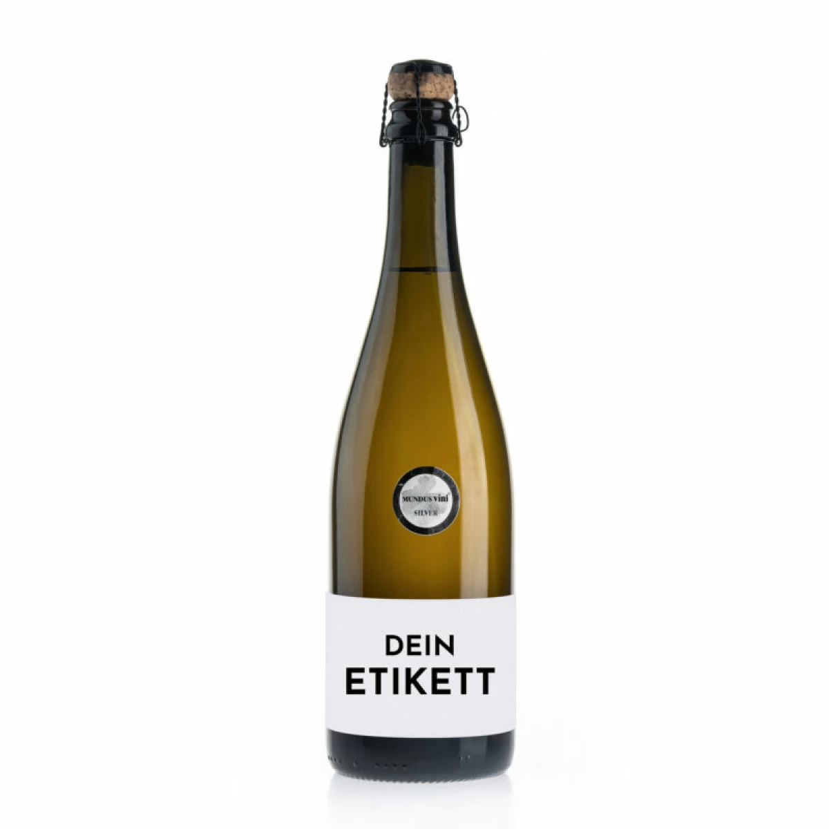 personalisierte Sektflasche
