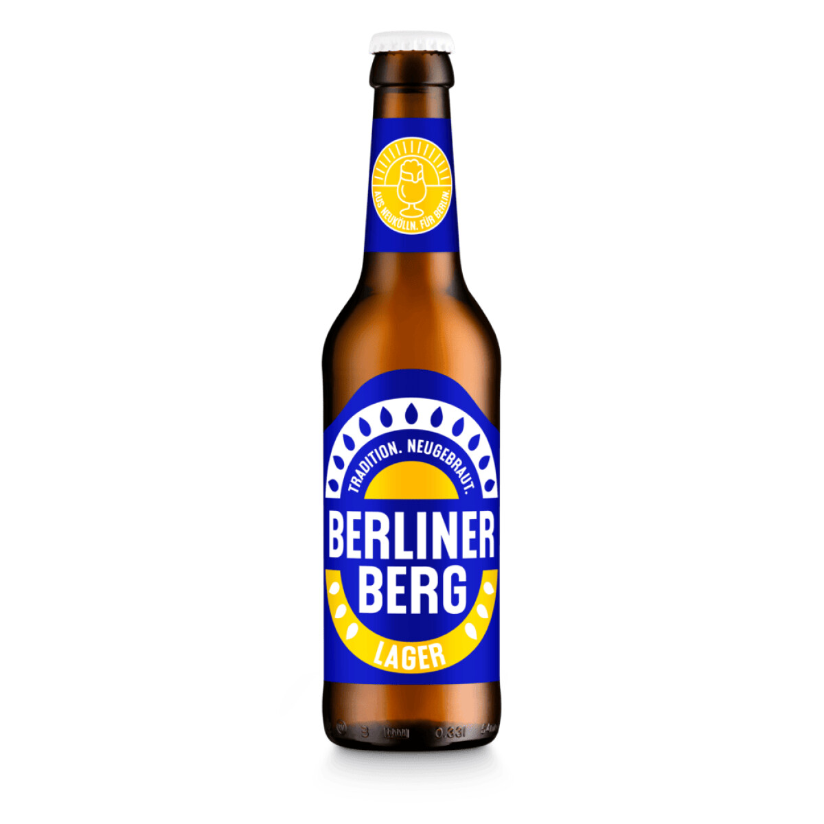 Berliner Berg Brauerei Lager 0,33l – Das authentische Craft Bier aus Berlin Genieße die perfekte Mischung aus Tradition und modernem Brauhandwerk mit dem Berliner Berg Lager. Dieses hochwertige Craft Bier überzeugt mit seinem fein ausbalancierten Geschmack und seiner erfrischenden Leichtigkeit – ideal für alle, die ein echtes Berliner Original schätzen.