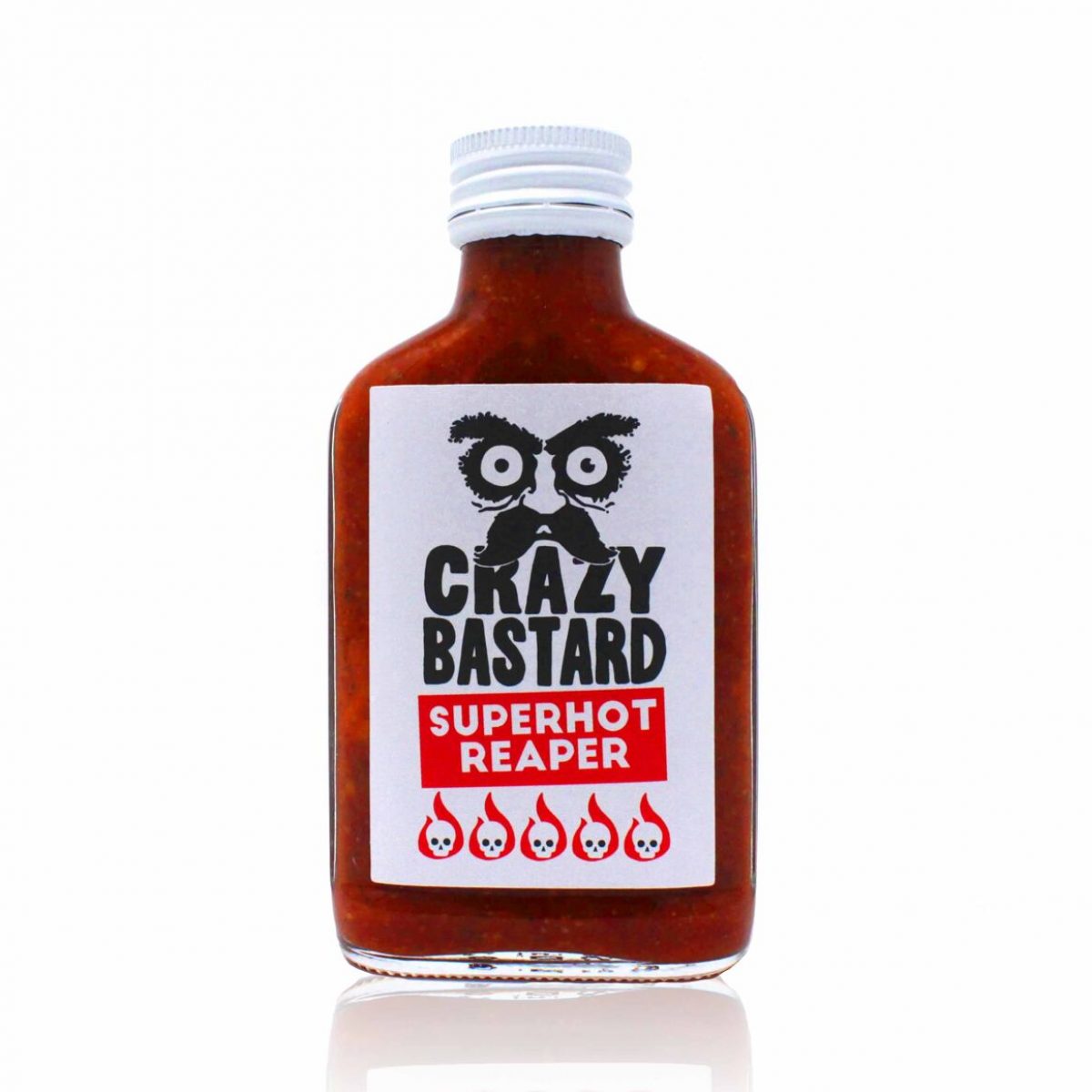 Crazy Bastard Hot Sauce - Carolina reaper