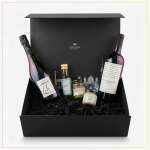 Champagner- und Trüffel-Geschenkbox mit hochwertigen Feinkost-Delikatessen