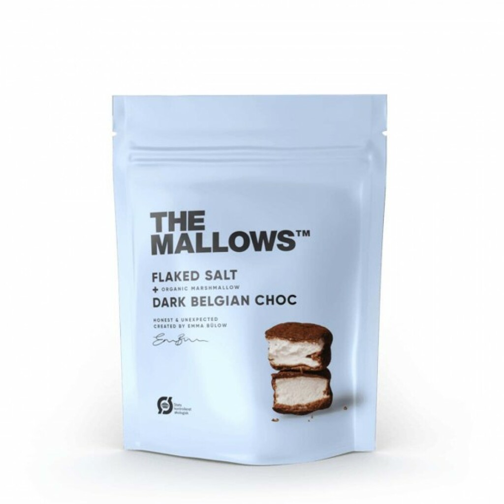 The Mallows Organic Marshmallows Flaked Salt + Dark Belgian Choc Gourmet Marshmallows für den ultimativen Genussmoment The Mallows steht für die Kunst, den klassischen Marshmallow neu zu interpretieren und in ein Gourmet-Erlebnis zu verwandeln. Hinter der Marke steckt Emma Bülow, die aus einer Familie von Visionären stammt und ihre Leidenschaft für kreative Ideen und hochwertige Produkte in ein einzigartiges Unternehmen verwandelt hat. Mit einer klaren Vision und einem Fokus auf Qualität und Nachhaltigkeit hat sie es geschafft, Marshmallows in ein unwiderstehliches Geschmackserlebnis zu verwandeln.