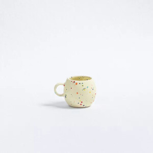 🔑 Wichtige Keywords (SEO-integriert): gelbe Espressotasse Kugeltasse Espresso Party-Kollektion Tasse farbige Keramiktasse handmade bunte Espresso Becher handgemachte Espressotasse gelb Steinzeug Tasse reaktive Glasur Espresso Set Mix & Match
