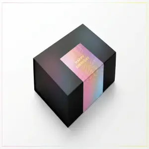 Feinkost online bestellen 18 Banderole einer Box für ein Geschenk zum Geburtstag