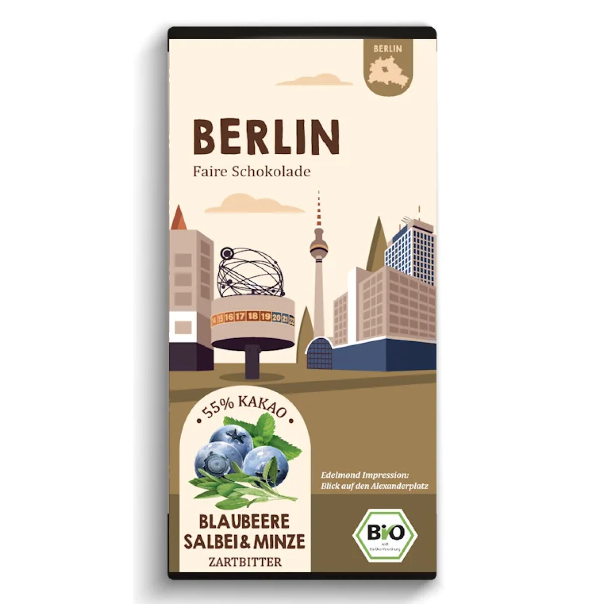Berlin Stadtschokolade Berlin Edelmond – Bild 1